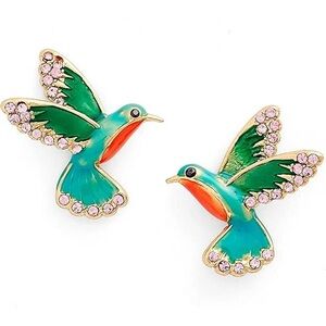 Kate Spade Scenic Route Hummingbird Stud Earrings
